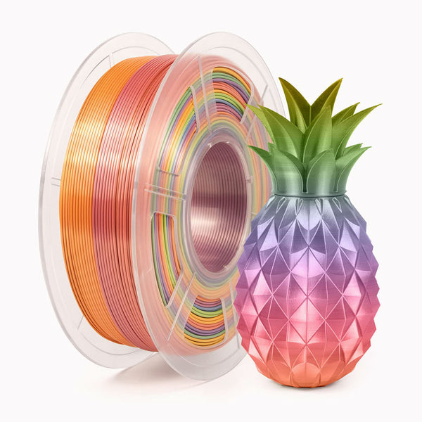 PLA+ Silk Rainbow Filament