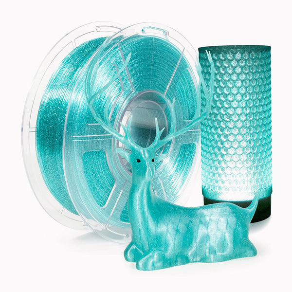 Transparent Glitter PETG Printer Filament